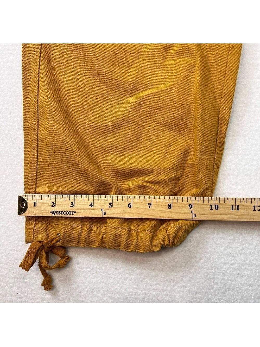 Mother The Munchie Nerdy Cargo Pants High Rise Wide Leg Sz 30 NWT Wood Thrush - Picture 11 of 16